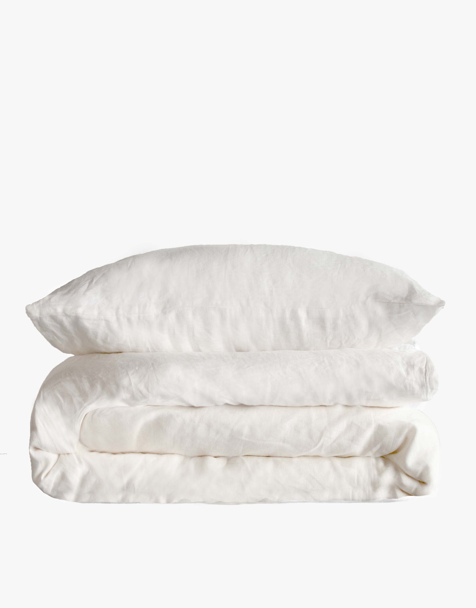 벨기에 저클린 클레어 오이스터 리넨 이불커버