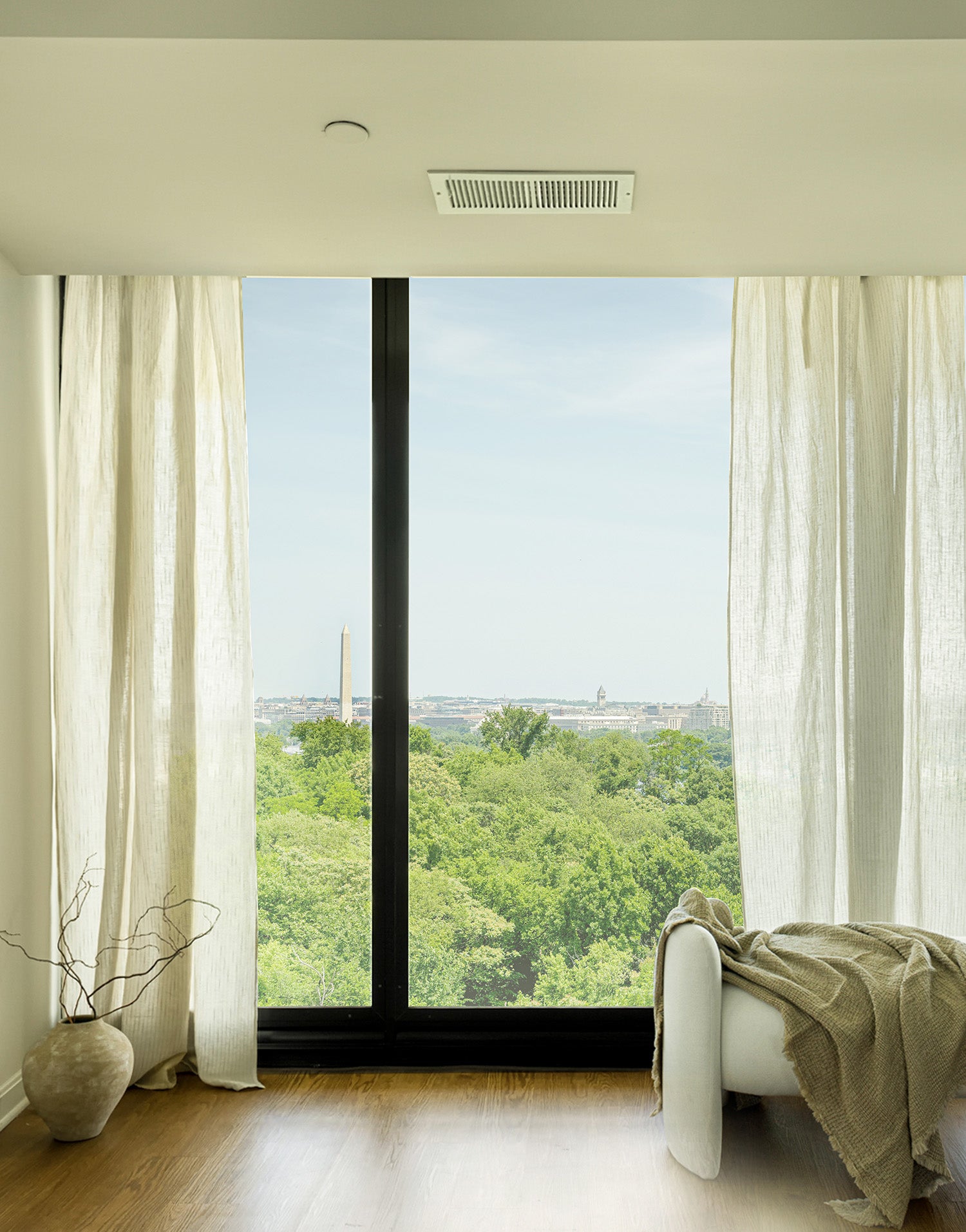 [Upper Class] 이태리 리넨 오패크 파비아 스카이