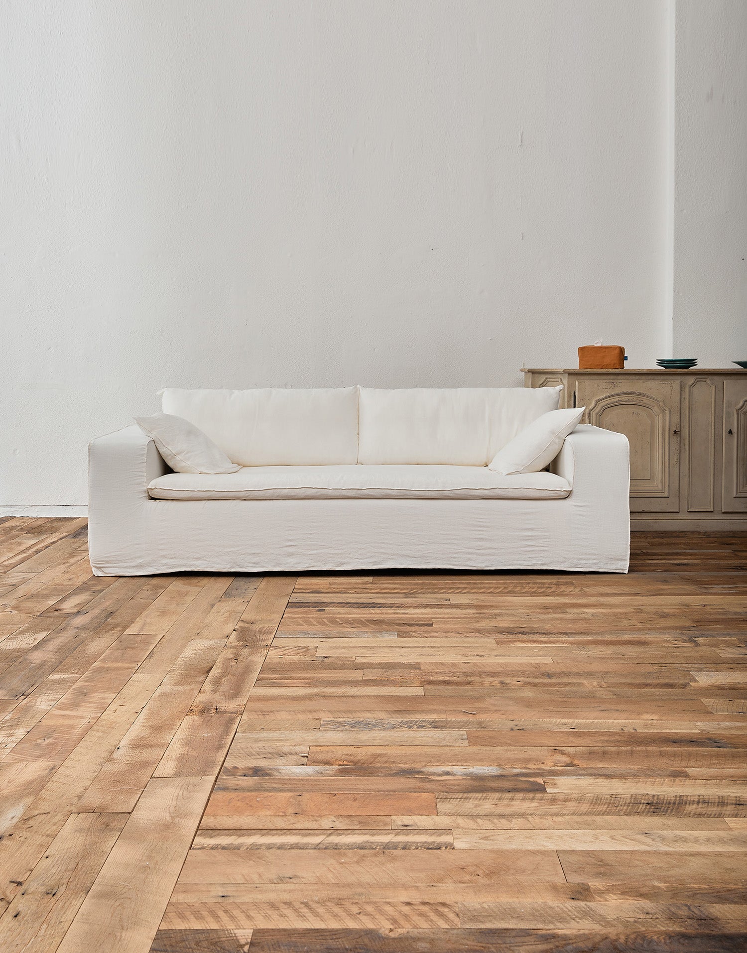 Jessup Linen Loose Cover Sofa
