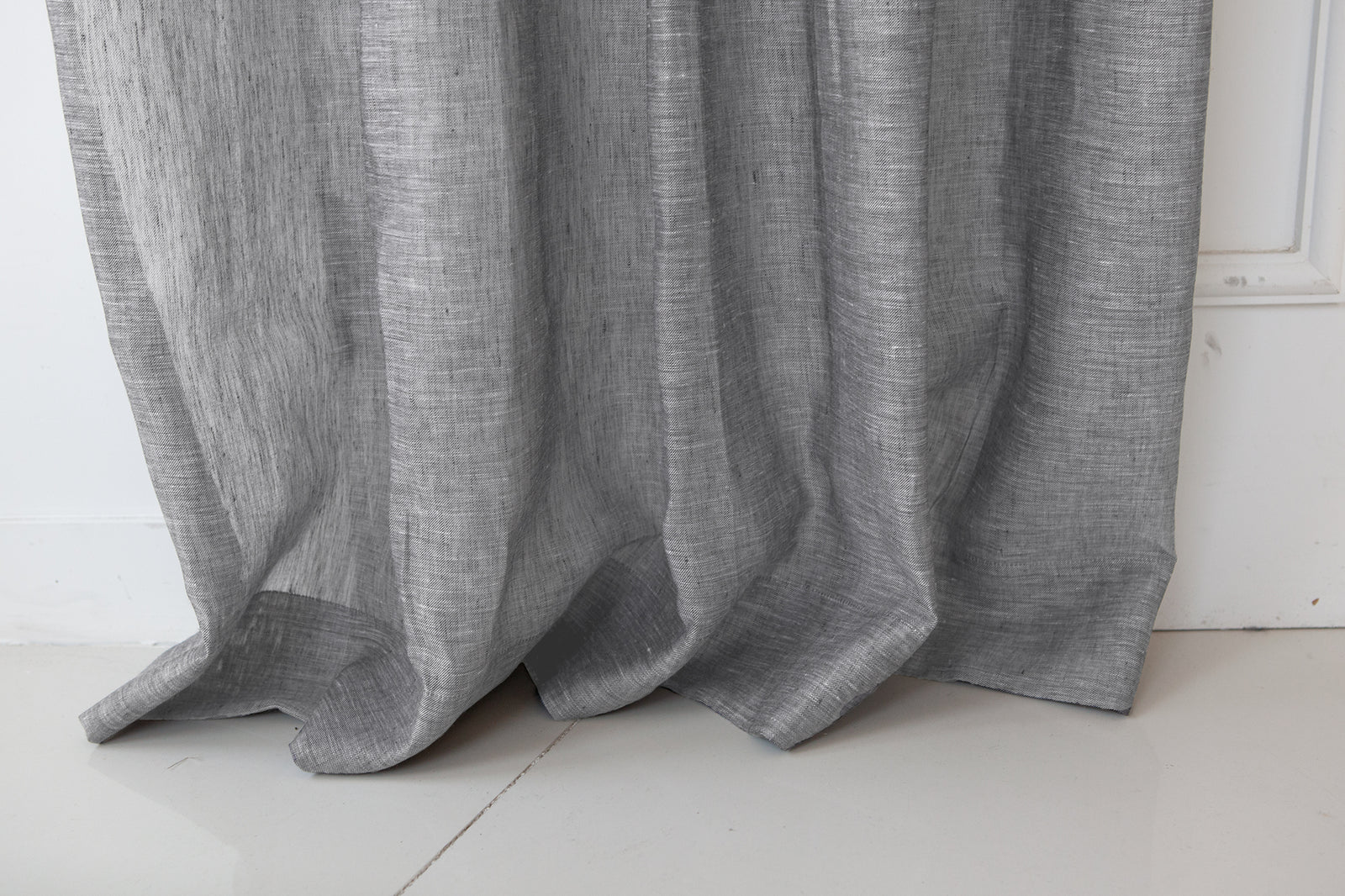 이태리 프리미어 리넨 시어 미노리 다크그레이