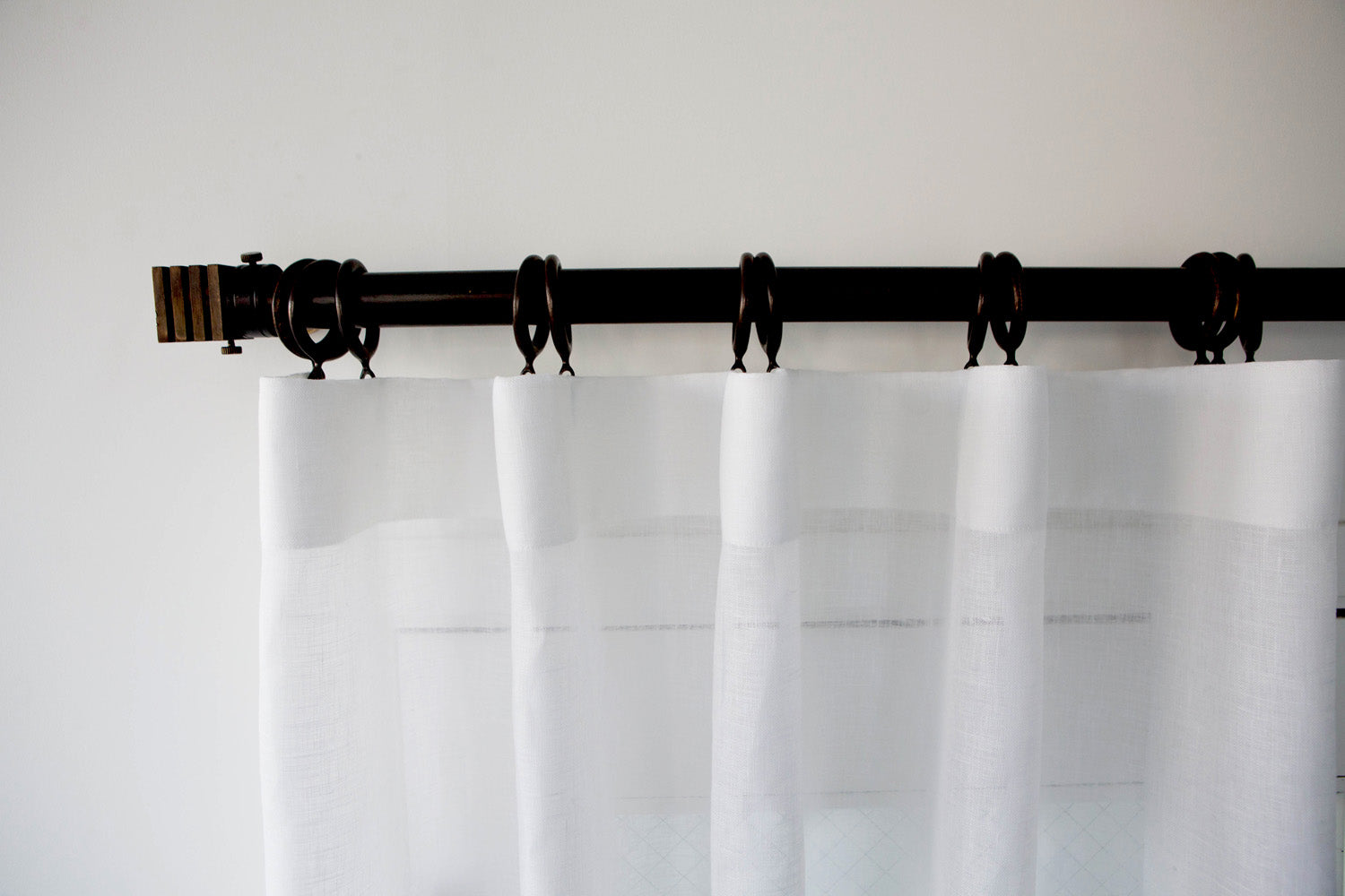 이태리 리넨 시어 카노비오 화이트