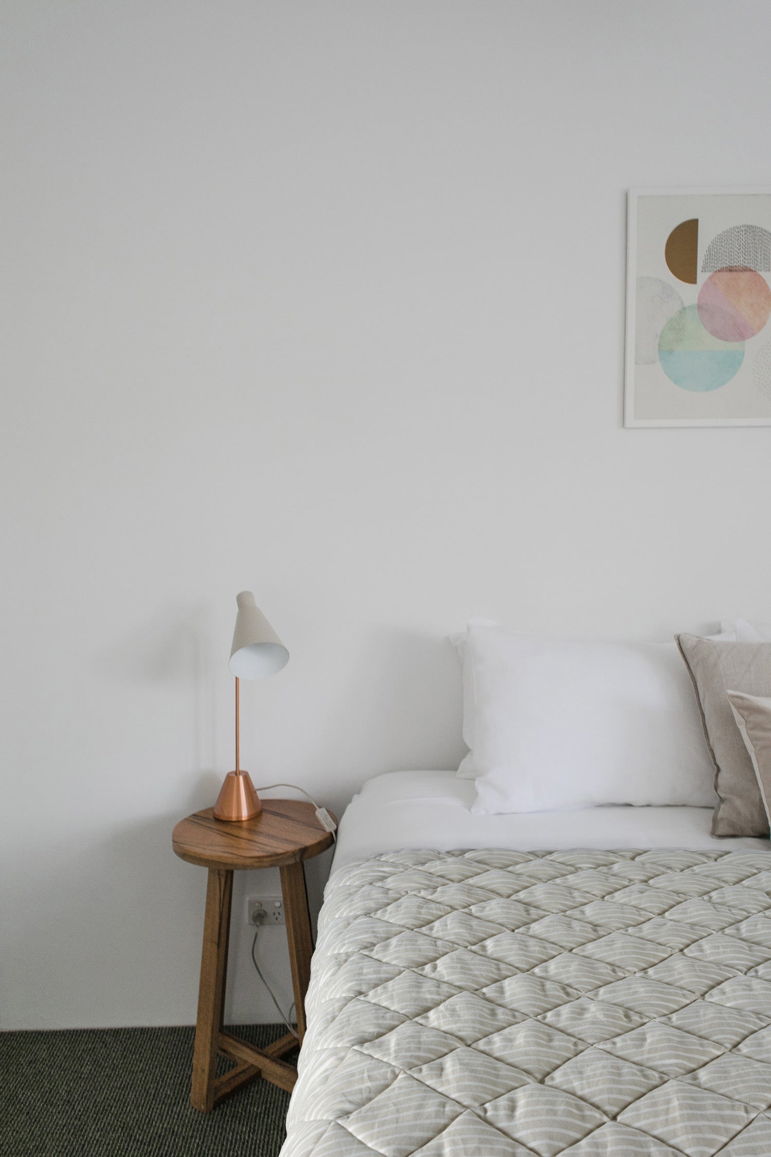 이태리 리넨 리알토 스트라이프 퀼트