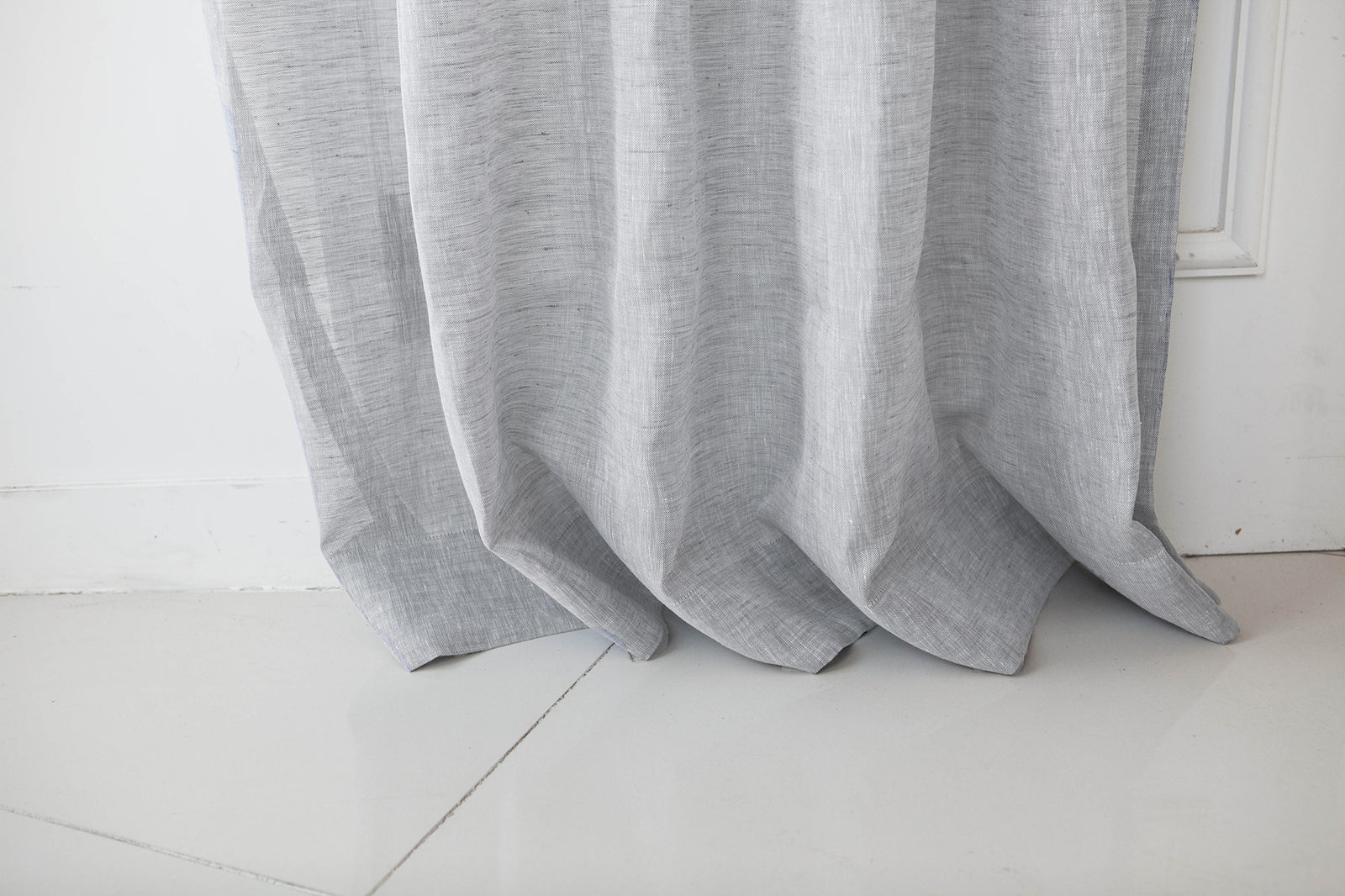 이태리 프리미어 리넨 시어 미노리 애시 그레이