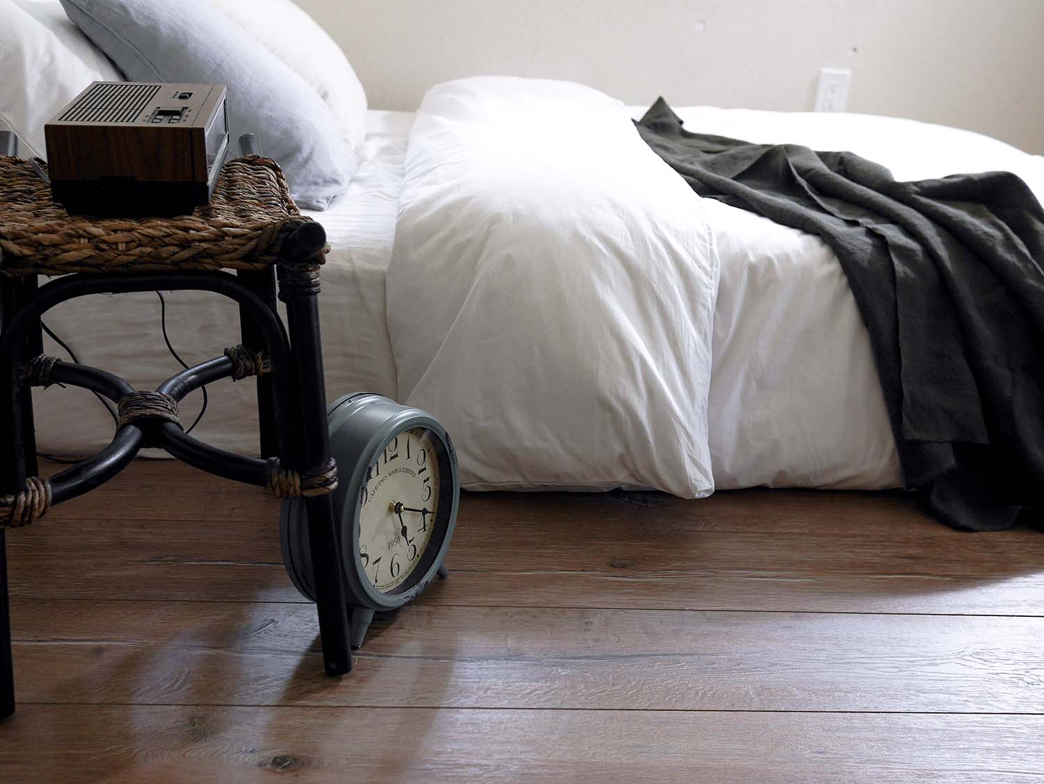 이태리 코튼 아트라니 페일 화이트 이불 커버 & 세트