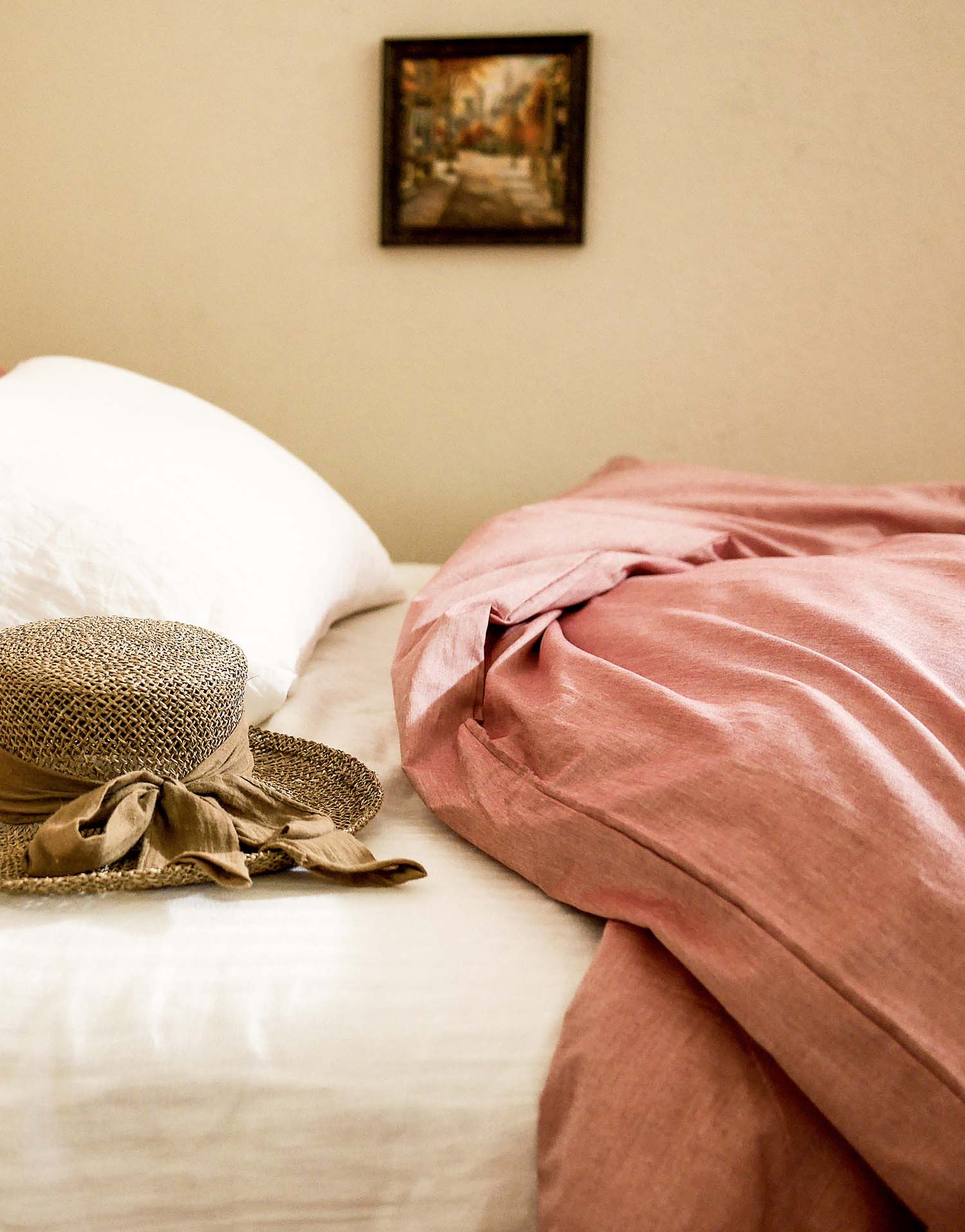 이태리 코튼 아트라니 페일 선셋 이불커버 & 세트