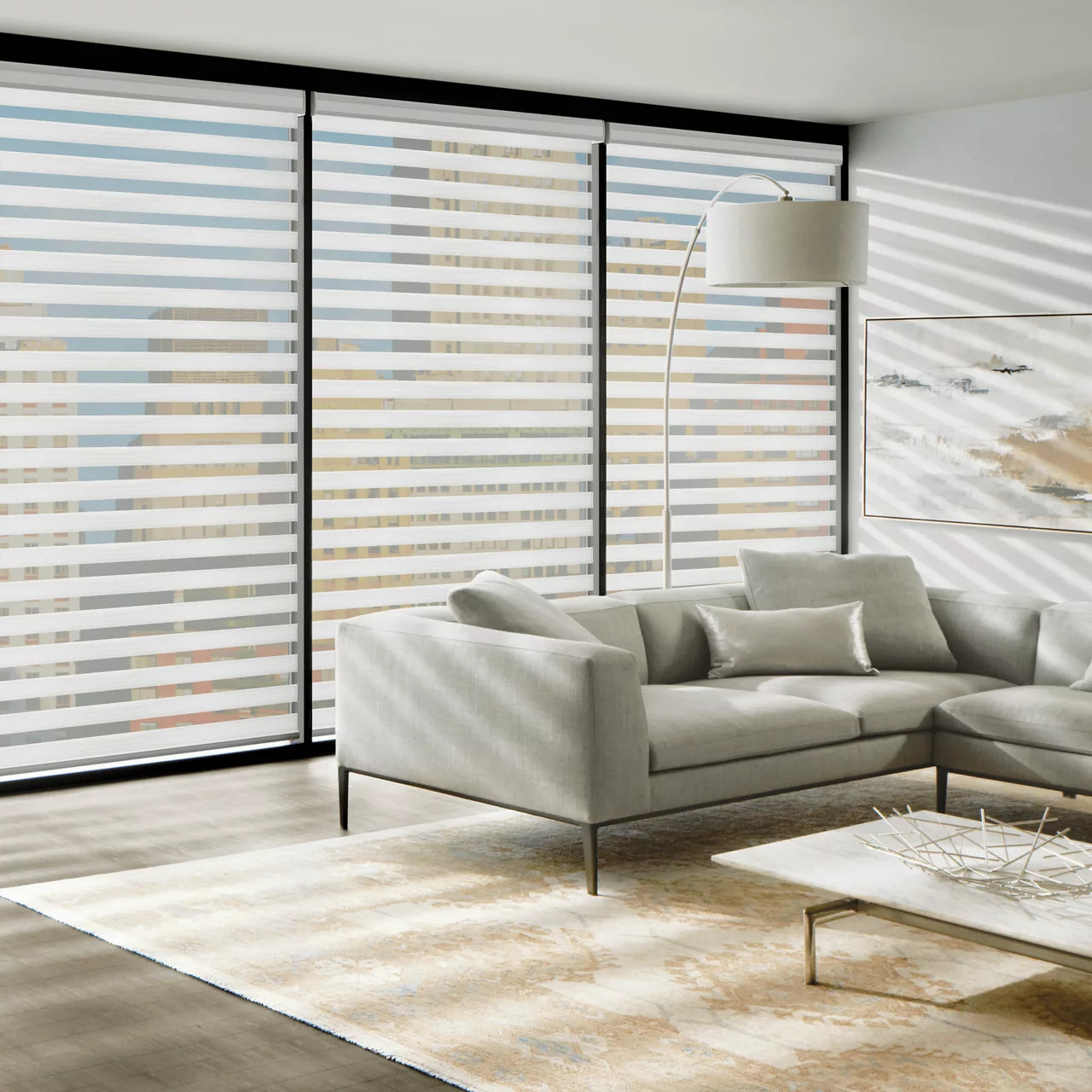Designer Banded Shades / Hunter Douglas