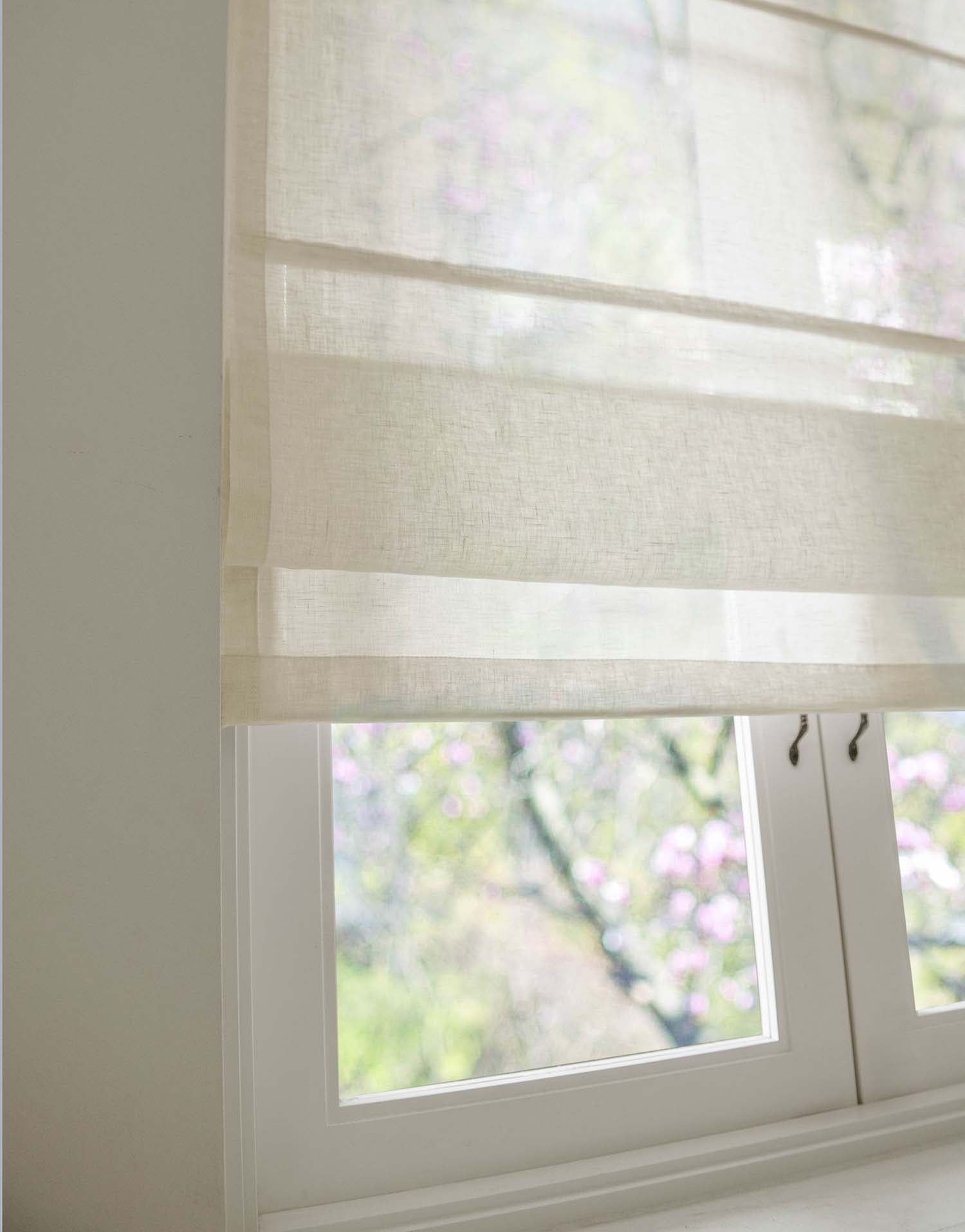 구다모 유럽 린넨 로만쉐이드 커튼, 햇살에 부드럽게 스며드는 내추럴 헴프 화이트 베이지 플랫 디자인으로 인테리어에 따뜻한 분위기를 더하는 리넨 맞춤제작