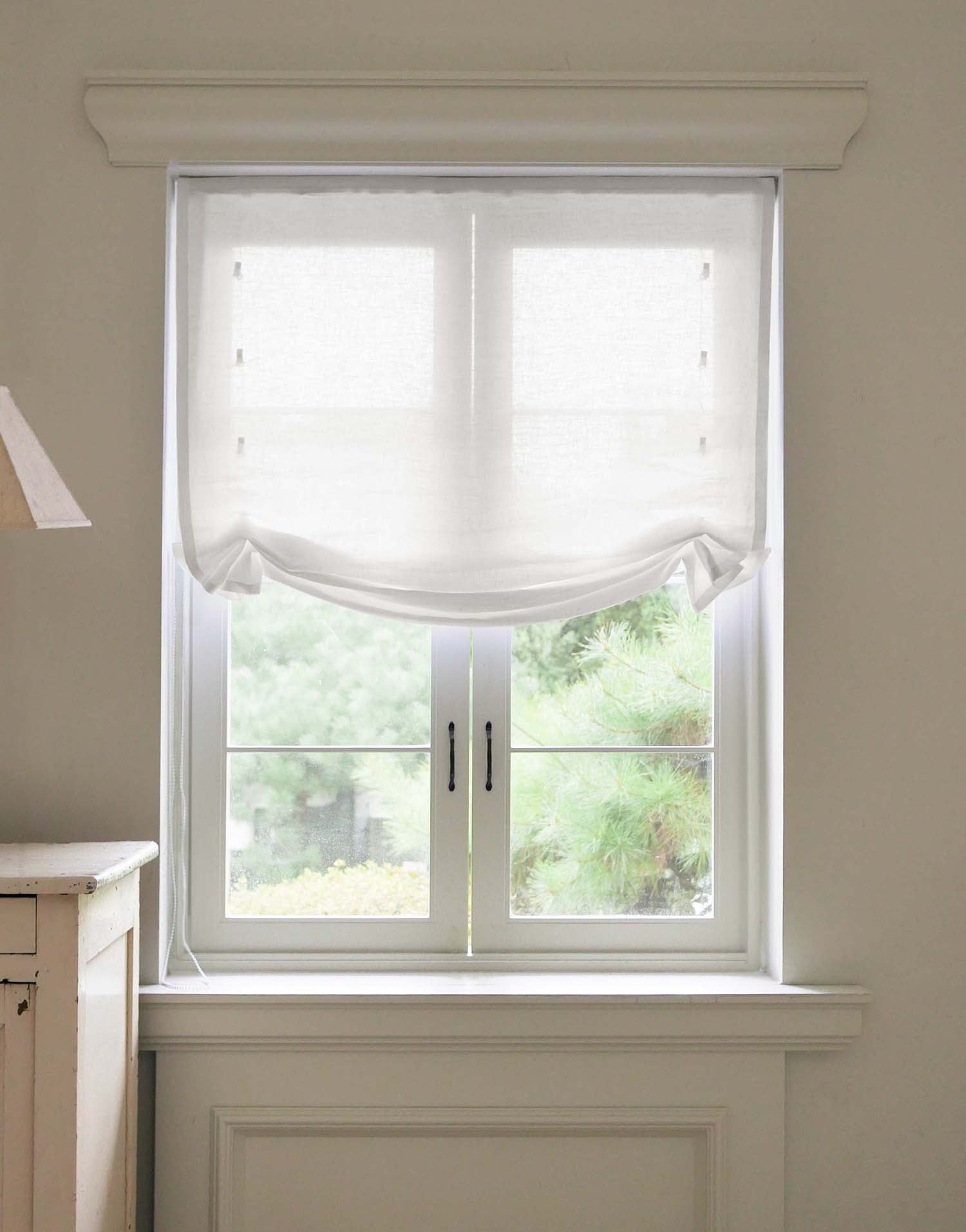 구다모 유럽 수입 이탈리아 린넨 로만쉐이드 커튼, 헴프 화이트 베이지 아이보리 톤의 릴랙스 디자인으로 내추럴하고 세련된 거실과 침실 인테리어를 완성하는 맞춤제작 커튼
