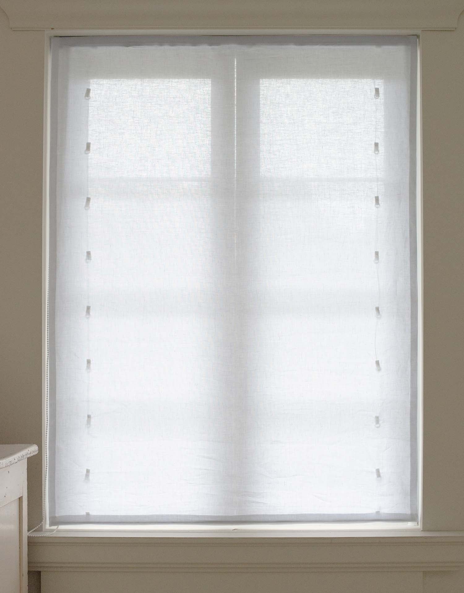 구다모 유럽 수입 이탈리아 린넨 로만쉐이드 커튼, 헴프 화이트 톤의 릴랙스 디자인으로 내추럴하고 세련된 거실과 침실 인테리어를 완성하는 맞춤제작 커튼
