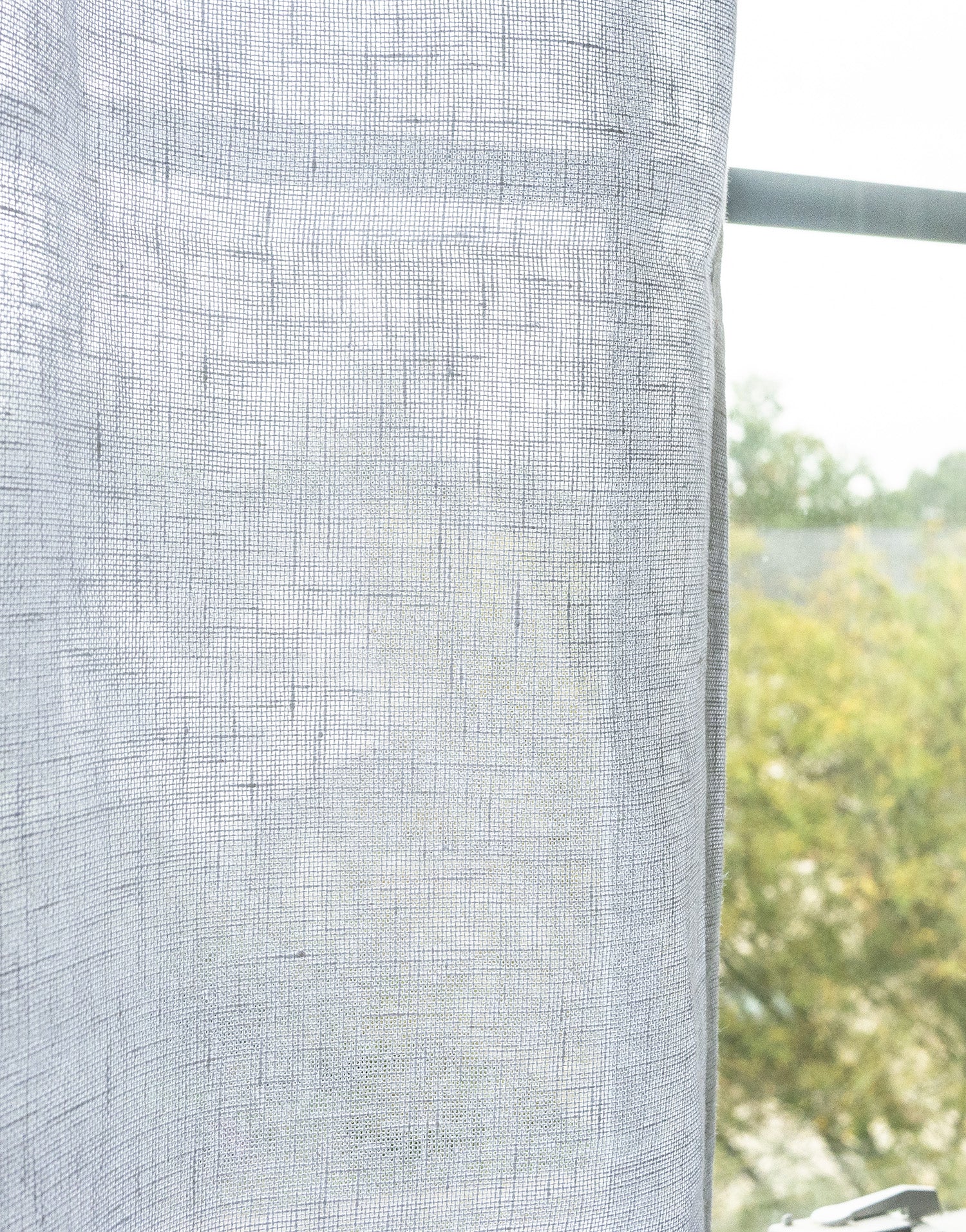 이태리 리넨 시어 커튼 줄리아노 화이트 거실과 침실에 어울리는 고중량 수입 린넨 커튼
