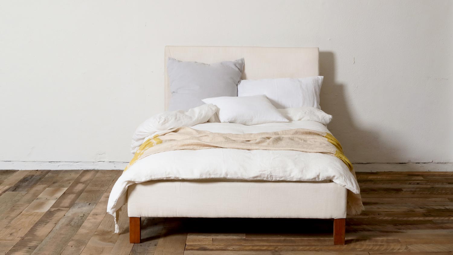 Sheldon Linen Platform Bed