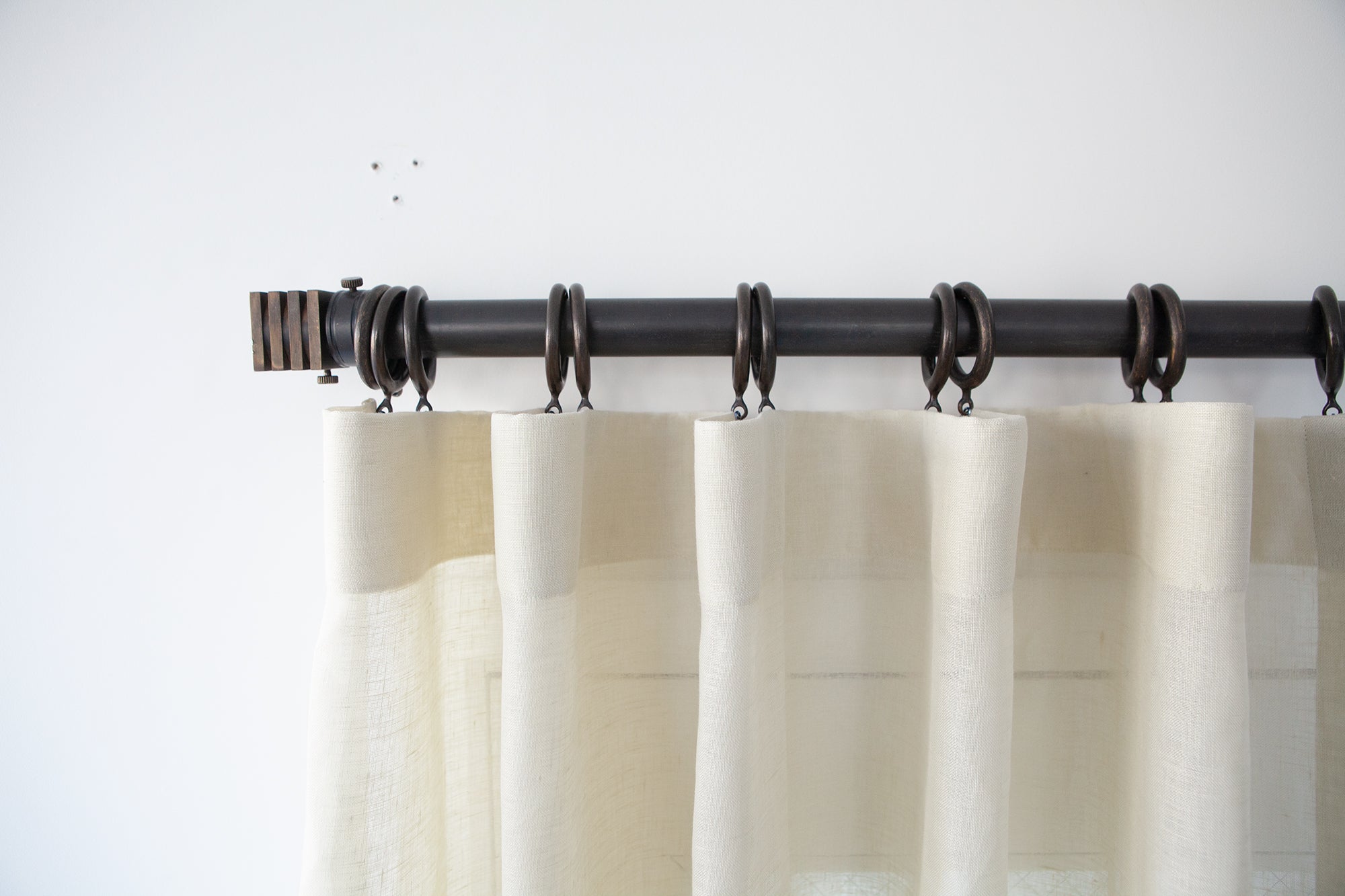 이탈리아 수입 프리미어 린넨 시어 얇은 커텐 맞춤제작 거실 침실 자연광 인테리어 아이보리 베이지 커튼