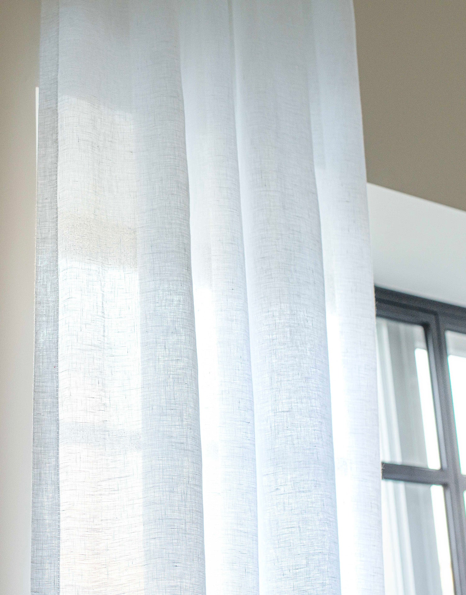 이태리 수입 린넨 커튼 오패크 맞춤제작 자연광을 차단하는 거실 침실용 커튼
