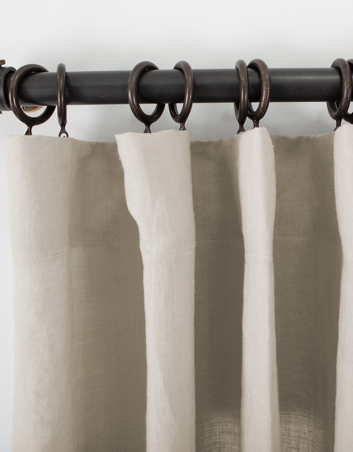 이태리 수입 린넨 커튼 오패크 맞춤제작 내추럴 컬러 두꺼운 리넨 커텐