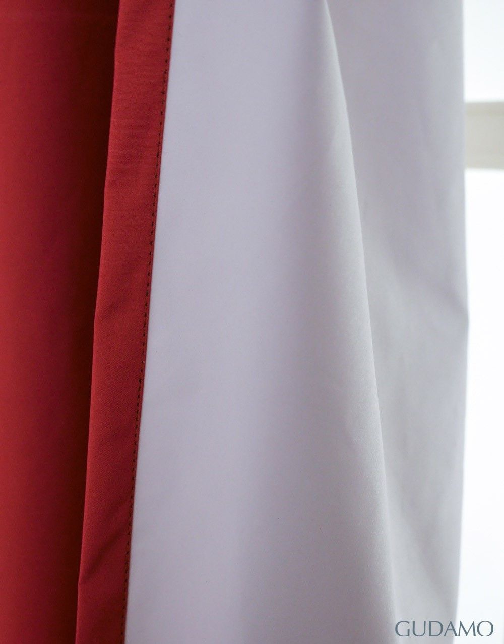 미국 수입 100% 암막 블랙아웃 커튼 맞춤제작 우드베리 스모크 사먼 빨간 레드 컬러로 빛 차단과 숙면을 위한 암막커튼