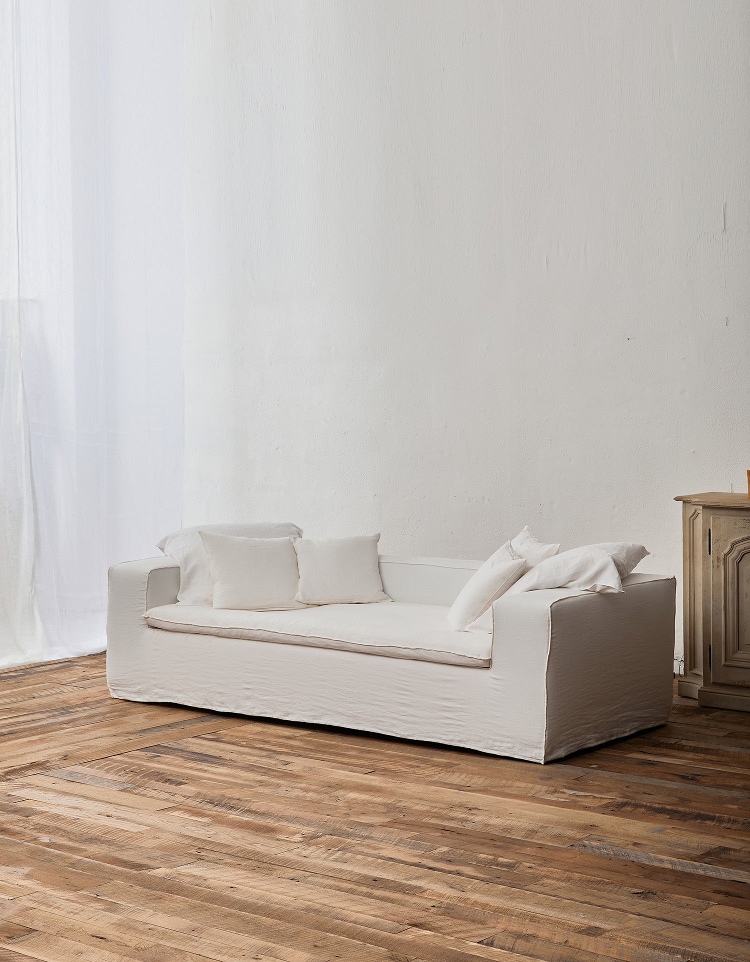Jessup Linen Loose Cover Sofa