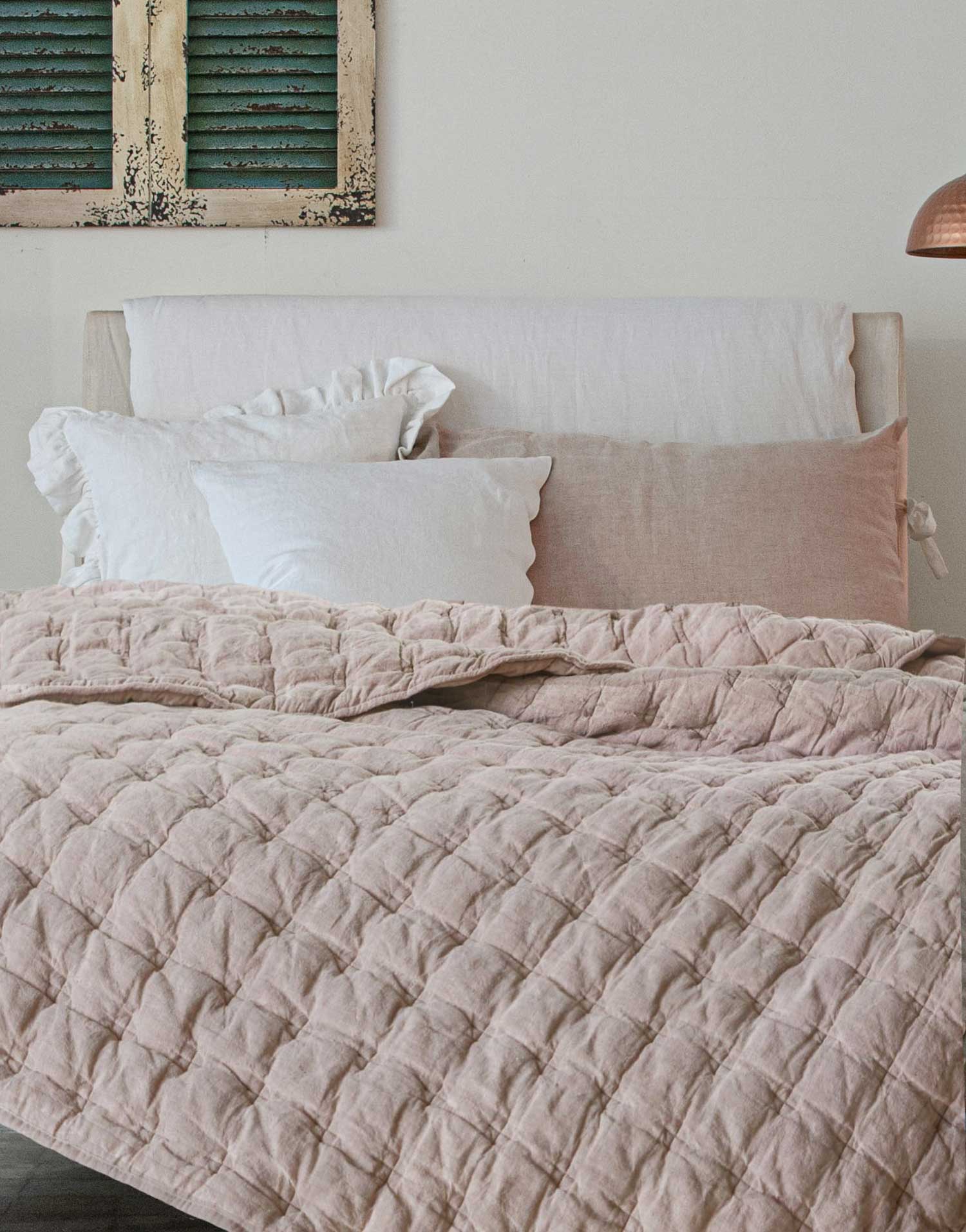 프랑스 리넨 코르테스 퀼트