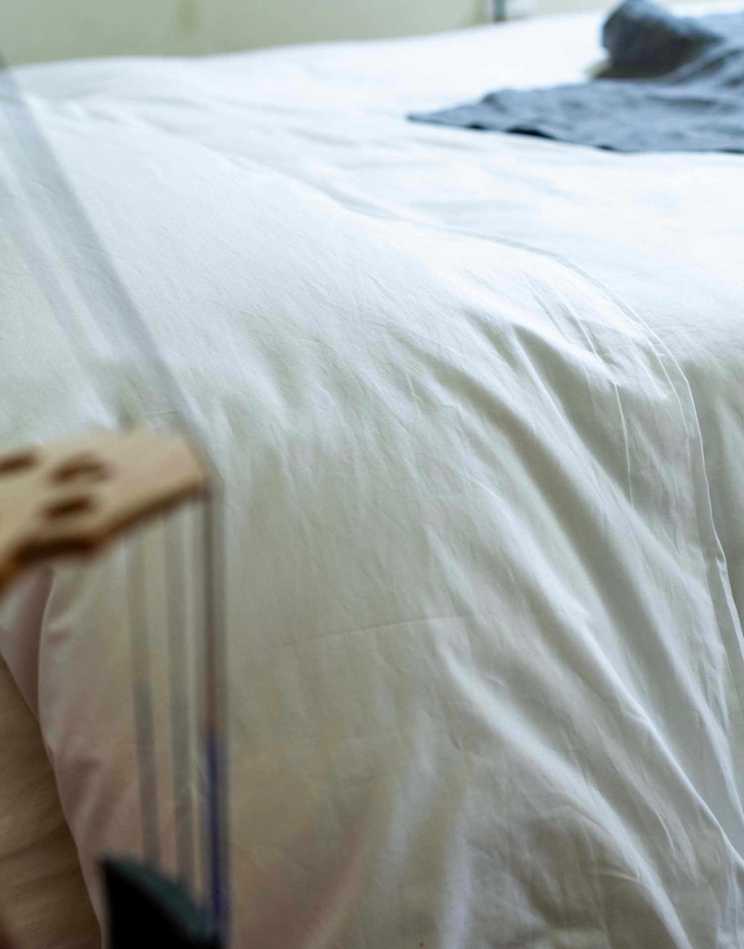 이태리 코튼 아트라니 페일 화이트 이불 커버 & 세트