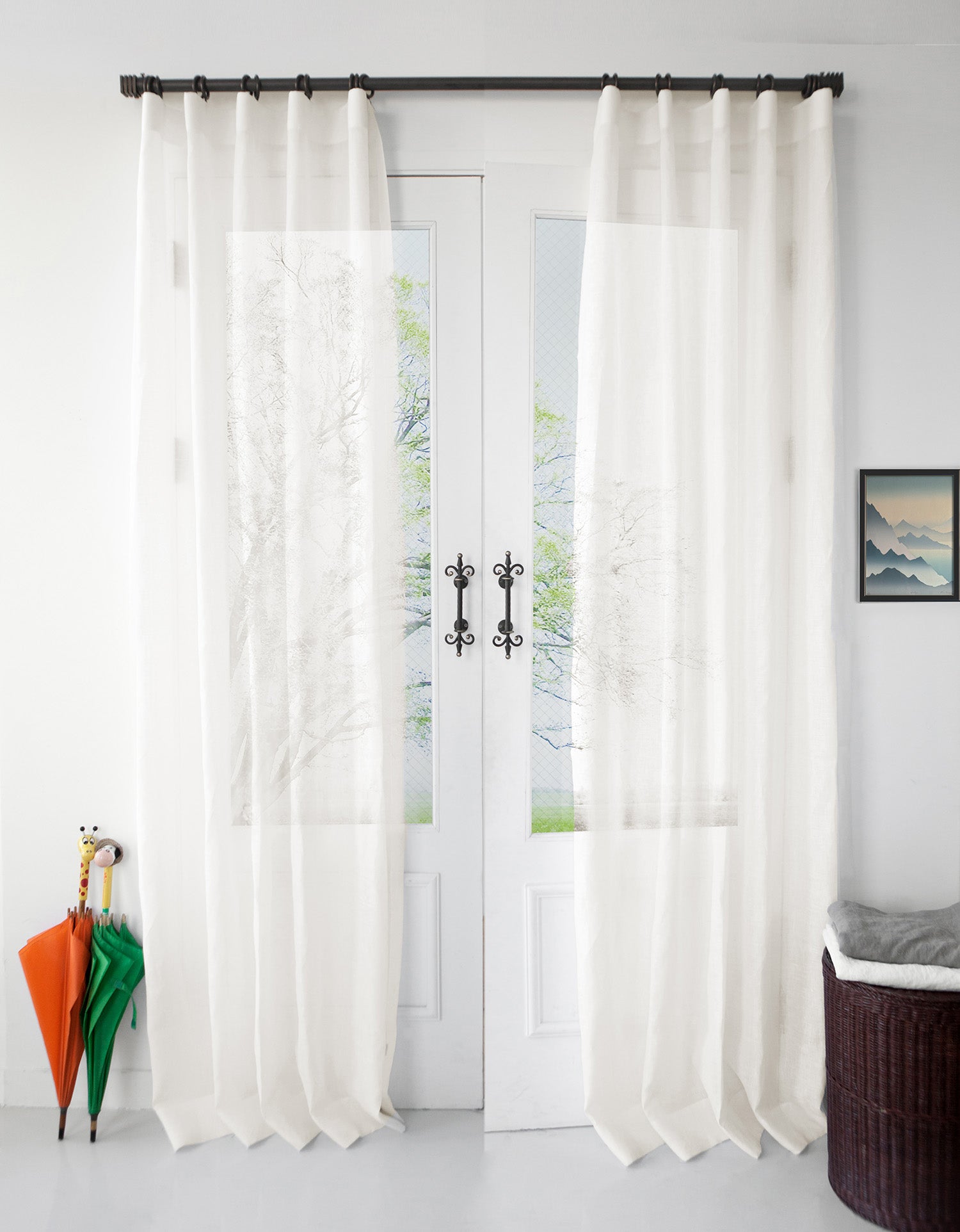 이태리 리넨 시어 카노비오 오이스터