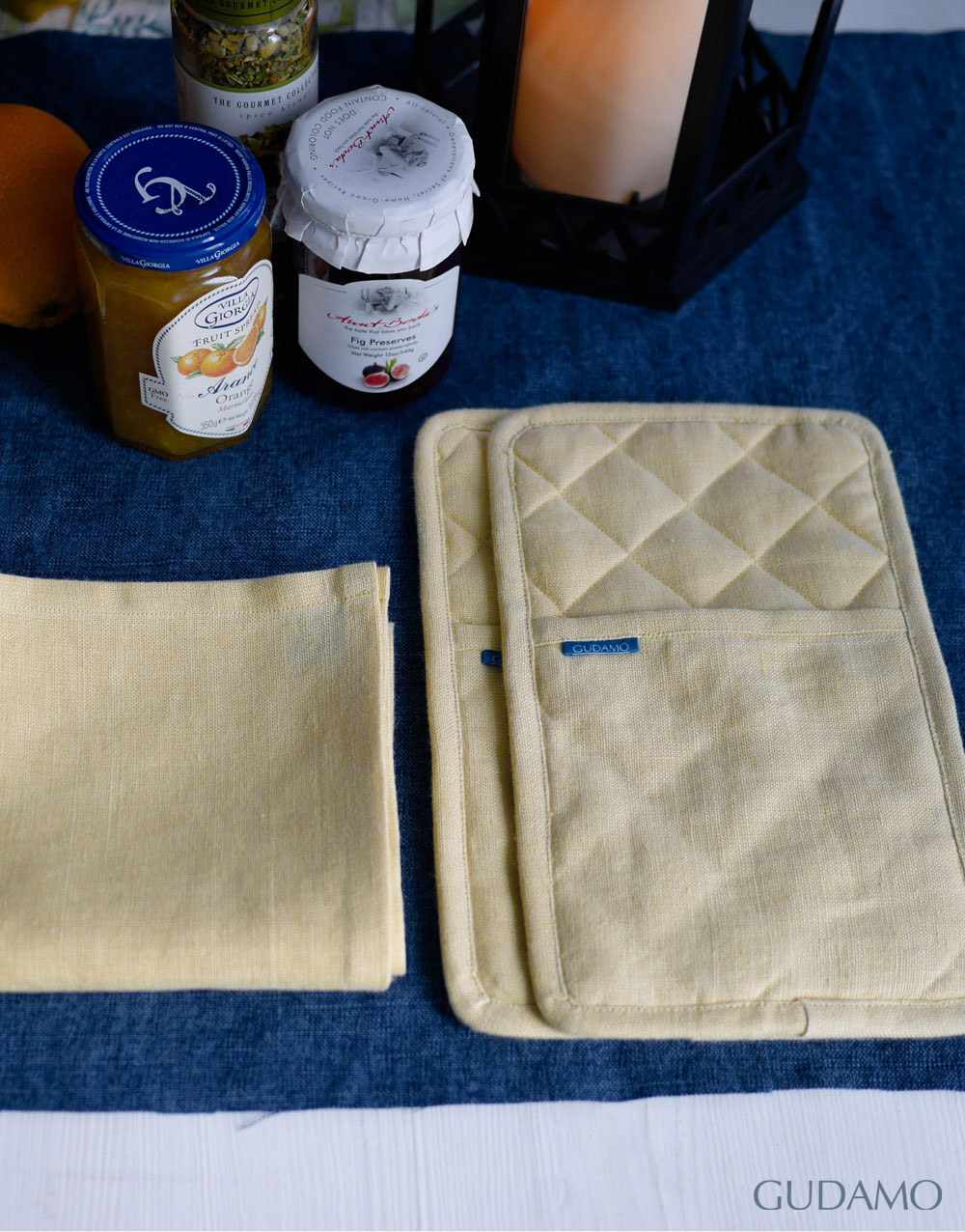 애비게일 페일허니 팟홀더 티타월