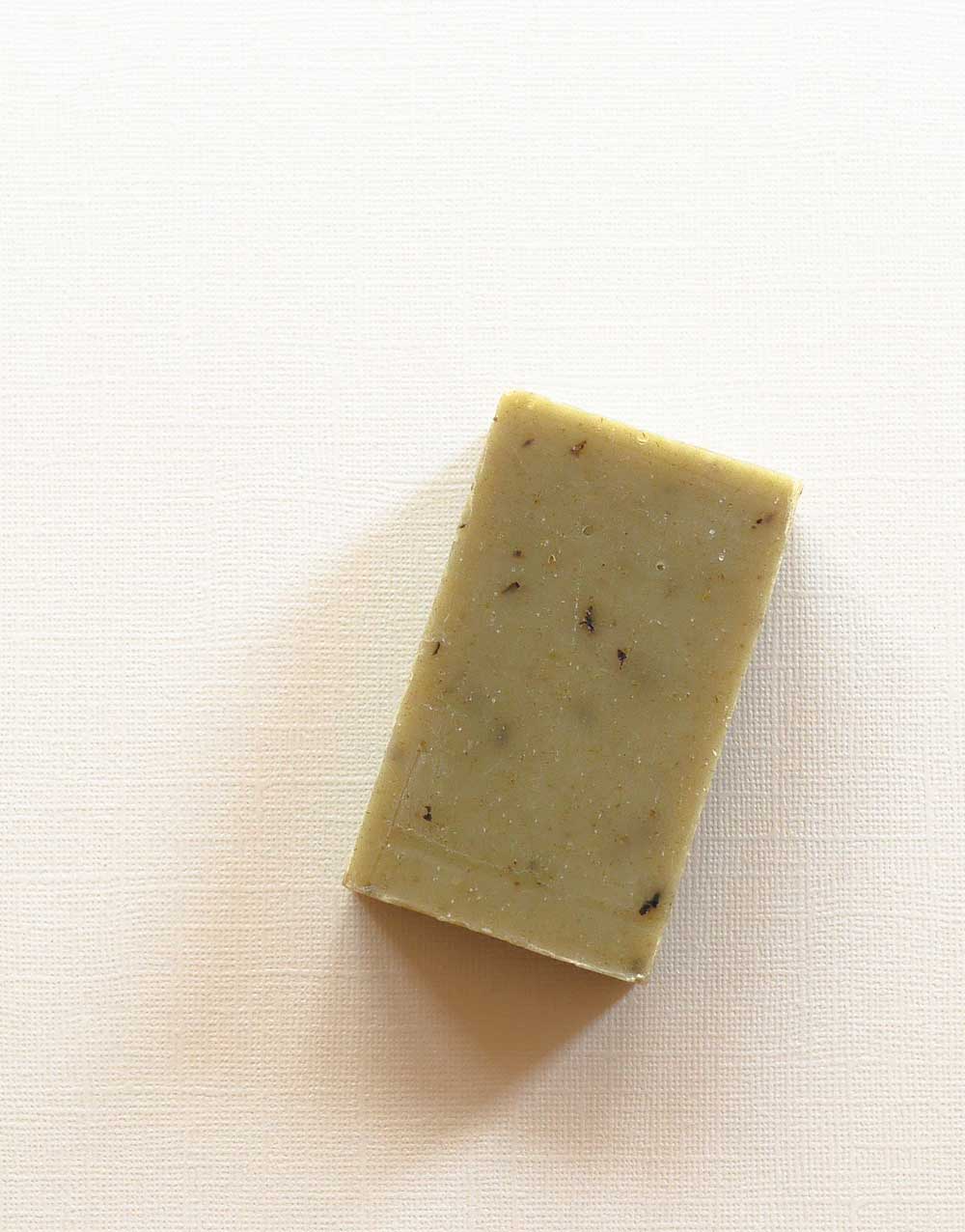 Fox Hush Organic Bar Soap - Peppermint Barley