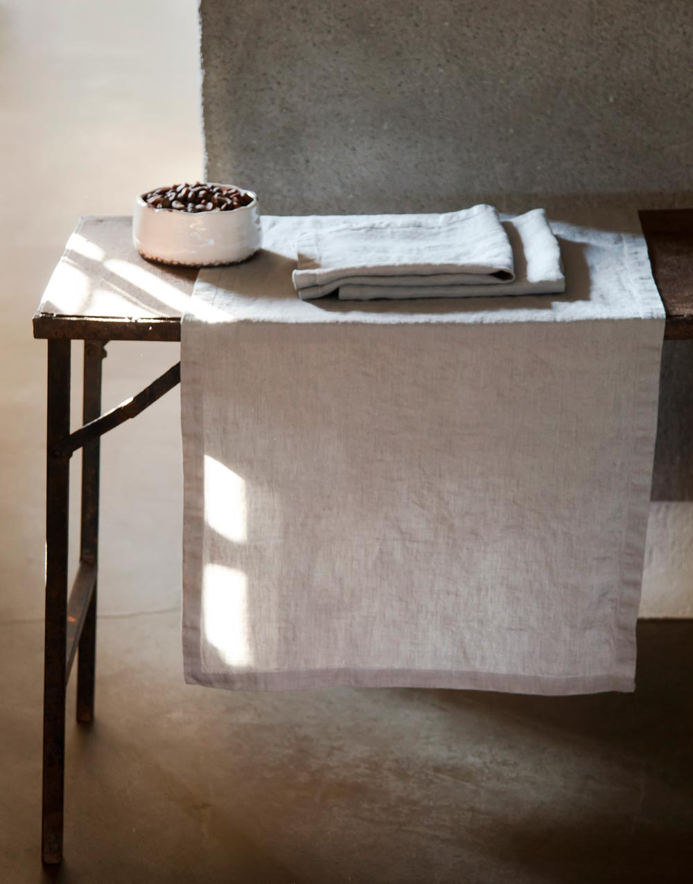 핀 그레이 냅킨 (56x56)