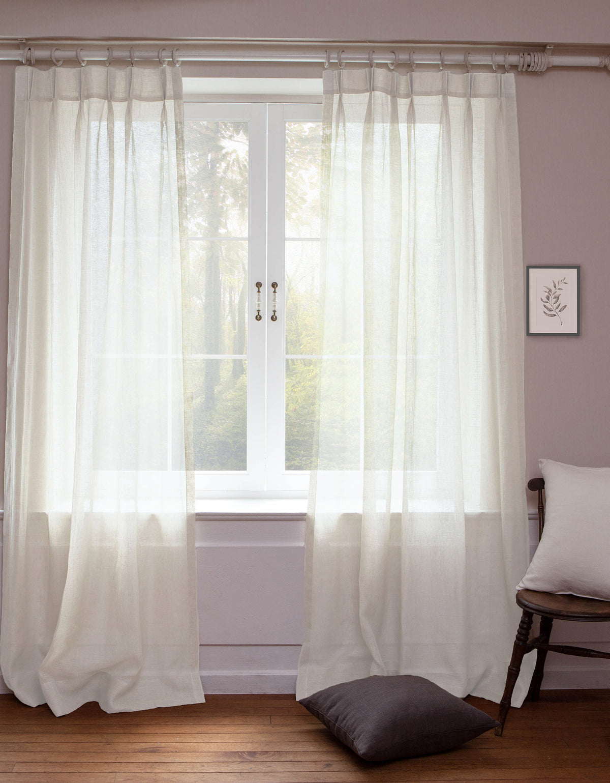 이탈리아 수입 프리미어 베이지 화이트 리넨 시어 커튼 맞춤제작 자연광 빛조절 사생활 보호 고급 거실 린넨 커텐